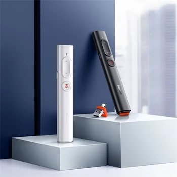 Baseus Wireless Presenter USB Laser Pointer with Remote Control Infrared Pen For Overhead Projector Powerpoint Slide
Baseus Wireless Presenter USB Laser Pointer with Remote Control Infrared Pen For Overhead Projector Powerpoint Slide