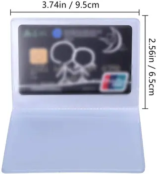 Lvcky 2 Pieces Plastic Wallet Insert Credit Card Holder with 10 Page 20 Slots and 10 Page 10 Slots, Transparent
Lvcky 2 Pieces Plastic Wallet Insert Credit Card Holder with 10 Page 20 Slots and 10 Page 10 Slots, Transparent