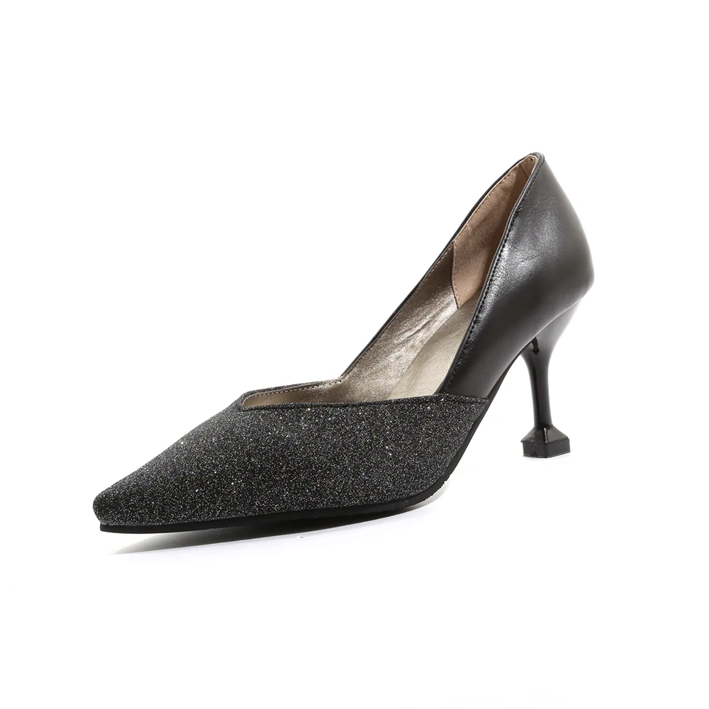 BESCONE Sexy Ladies Pumps Fashion Handmade Pointed Toe Slip-On Thin Heel Shoes Women New Basic Solid Shallow Wedding Pumps BM370
BESCONE Sexy Ladies Pumps Fashion Handmade Pointed Toe Slip-On Thin Heel Shoes Women New Basic Solid Shallow Wedding Pumps BM370