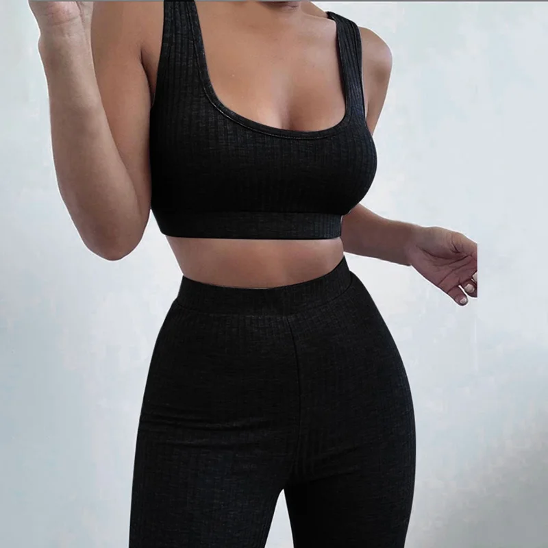 Women 2-piece Legging Sports Bra High-waist Support for Yoga Gym Workout Fitness Yoga Set Gym Clothing 2020 Fashion
Women 2-piece Legging Sports Bra High-waist Support for Yoga Gym Workout Fitness Yoga Set Gym Clothing 2020 Fashion