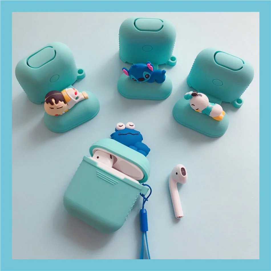 For Apple Wireless Bluetooth Earphone Cover For Airpods 2 Cute Cartoon Anime Silicone Protective Cases Accessories With Lanyard
For Apple Wireless Bluetooth Earphone Cover For Airpods 2 Cute Cartoon Anime Silicone Protective Cases Accessories With Lanyard