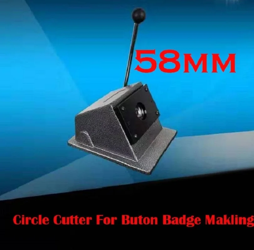Round Paper Circle Cutter Badge Paper Cutting Machine for 58mm button badge making Tools (Actual Cutting Size 70MM)
Round Paper Circle Cutter Badge Paper Cutting Machine for 58mm button badge making Tools (Actual Cutting Size 70MM)