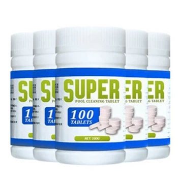 200Pcs Pool Cleaning Effervescent Chlorine Tablets Cage Swimming Pool Clarifier
200Pcs Pool Cleaning Effervescent Chlorine Tablets Cage Swimming Pool Clarifier