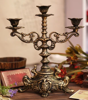 Luxury Table Candle Holders Brass Vintage Romantic Dinner Candle Holder Large Metal Moroccan Candelabro Vela Candlesticks EA60ZT 
Luxury Table Candle Holders Brass Vintage Romantic Dinner Candle Holder Large Metal Moroccan Candelabro Vela Candlesticks EA60ZT
