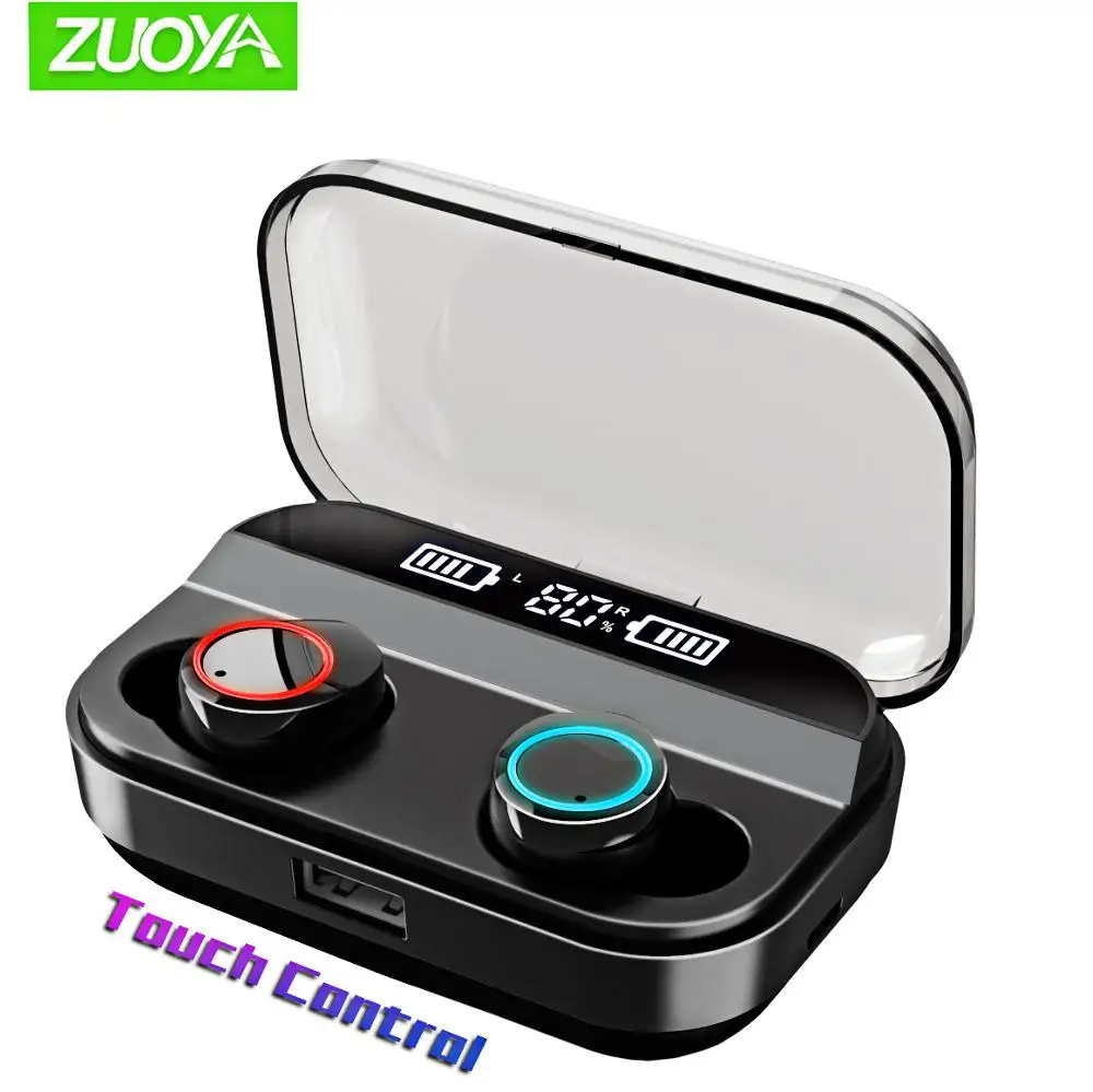 Wireless Earphones Bluetooth 5.0 Mini TWS Sport Earbuds Touch Control Earphone Gaming Headset with Charging box Display battery
Wireless Earphones Bluetooth 5.0 Mini TWS Sport Earbuds Touch Control Earphone Gaming Headset with Charging box Display battery