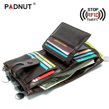 RFID Men Wallet Genuine Leather Male Money Bag Purse For Mens Wallet Boss Business Cion Case Men's Wallet ID Card Holder Leather
RFID Men Wallet Genuine Leather Male Money Bag Purse For Mens Wallet Boss Business Cion Case Men's Wallet ID Card Holder Leather