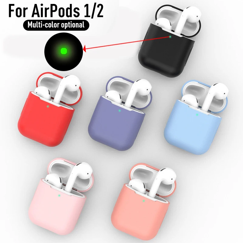 Silicone Airpod Cases for Airpods1 2nd Luxury Protective Earphone Cover Case for Apple Airpods Case 1&2 Shockproof Sleeve
Silicone Airpod Cases for Airpods1 2nd Luxury Protective Earphone Cover Case for Apple Airpods Case 1&2 Shockproof Sleeve