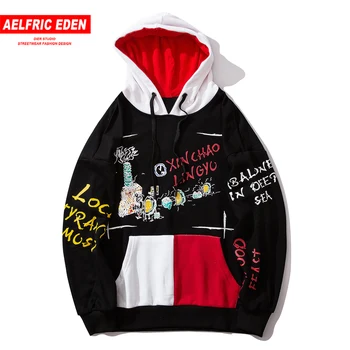 Aelfric Eden Color Clock Graffiti Mens Hooded Sweatshirts Harajuku Casual Cotton Hoodie Hip Hop Fashion Male Pullover Streetwear
Aelfric Eden Color Clock Graffiti Mens Hooded Sweatshirts Harajuku Casual Cotton Hoodie Hip Hop Fashion Male Pullover Streetwear