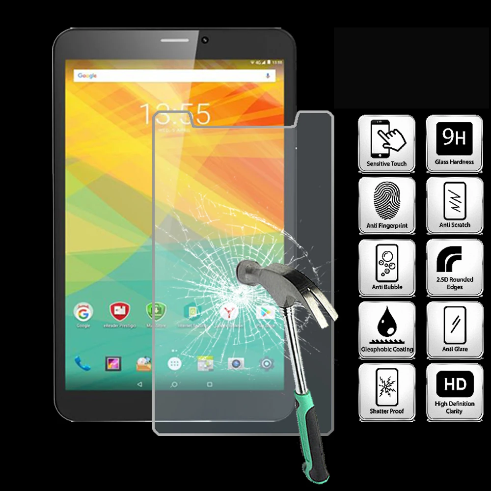 For Prestigio MultiPad Wize 3418 4G 8"- 9H Tablet Tempered Glass Screen Protector Cover Explosion-Proof High Quality Screen Film
For Prestigio MultiPad Wize 3418 4G 8"- 9H Tablet Tempered Glass Screen Protector Cover Explosion-Proof High Quality Screen Film
