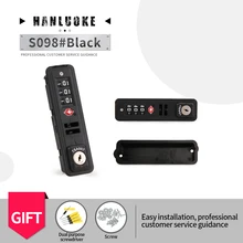 HANLUOKE s098 Travel Trolley Luggage Combination Lock Accessory Three Lock Buckle Customs Fixed Lock Universal
HANLUOKE s098 Travel Trolley Luggage Combination Lock Accessory Three Lock Buckle Customs Fixed Lock Universal