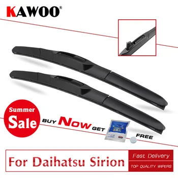 KAWOO Clean The Windshield Car Wiper Blade For Daihatsu Sirion Model Year From 1998 To 2014 Soft Natural Rubber Fit U Hook Arm
KAWOO Clean The Windshield Car Wiper Blade For Daihatsu Sirion Model Year From 1998 To 2014 Soft Natural Rubber Fit U Hook Arm