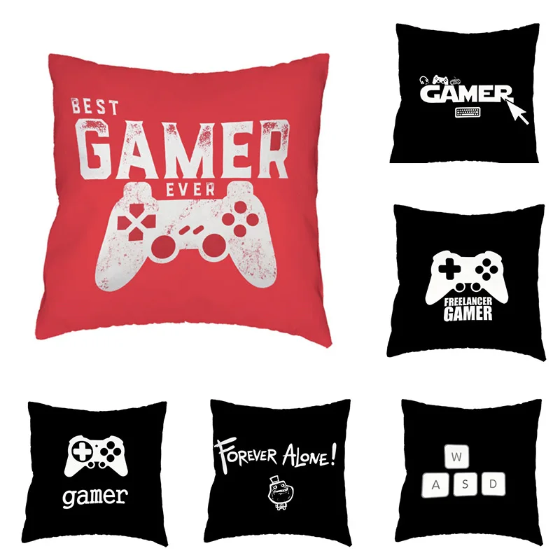 New Design Game White Cushion Cover Keyboard Handle Mouse Headset Throw Pillow Case Gamer Chair Car Decor Polyester Pillowcases
New Design Game White Cushion Cover Keyboard Handle Mouse Headset Throw Pillow Case Gamer Chair Car Decor Polyester Pillowcases