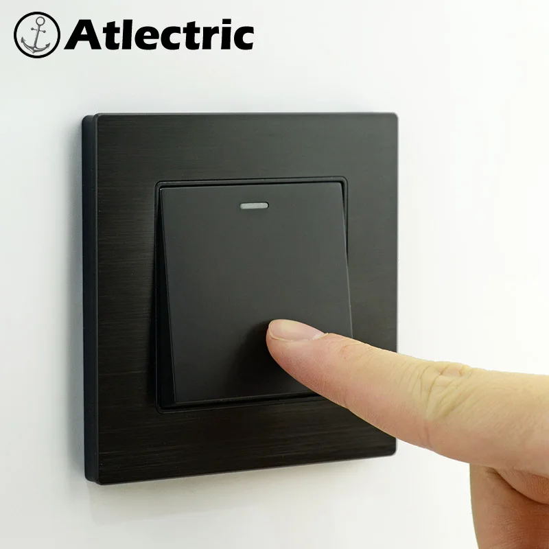 Atlectric ON/OFF wall light switch push button switch EU FR plug Dual USB power socket RJ45 TV Port Outlet Lamp Light
Atlectric ON/OFF wall light switch push button switch EU FR plug Dual USB power socket RJ45 TV Port Outlet Lamp Light