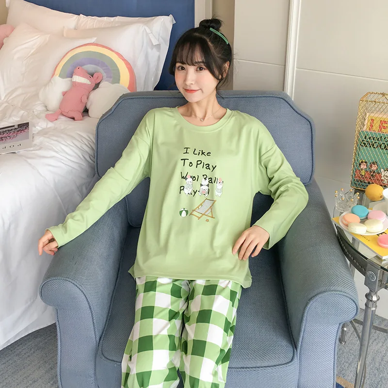 303 # Lettered Three Puppy Pullover ZY Long Sleeve Korean-style Sweet Little Fairy Pajamas Tracksuit Two-Piece Set
303 # Lettered Three Puppy Pullover ZY Long Sleeve Korean-style Sweet Little Fairy Pajamas Tracksuit Two-Piece Set
