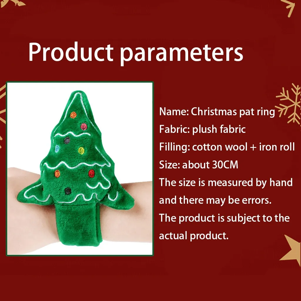 christmas gift led light glow clap circle pat