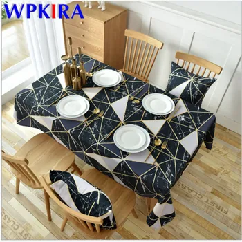 Waterproof Tablecloth Dinging Table Printed Geometric Black Coffee Tea Table Cover Cloth Oil-Proof Nordic Style ZB-TC022
Waterproof Tablecloth Dinging Table Printed Geometric Black Coffee Tea Table Cover Cloth Oil-Proof Nordic Style ZB-TC022