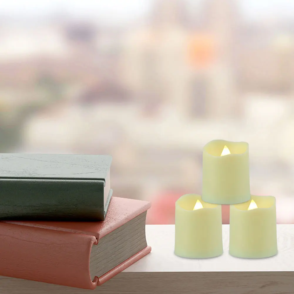 Battery Powered Simulation Candle Flameless Electric LED Candle Light for Homade Decor PAK55
Battery Powered Simulation Candle Flameless Electric LED Candle Light for Homade Decor PAK55