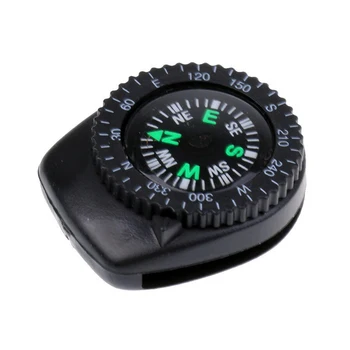 1Pc Black Plastic Mini Precision Watch Band Clip-on Navigation Wrist Compass for Survival
1Pc Black Plastic Mini Precision Watch Band Clip-on Navigation Wrist Compass for Survival