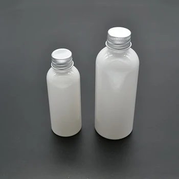 50pcs/lot 50ml/100ml white Aluminum cap bottle PET plastic bottle Plastic packaging bottle
50pcs/lot 50ml/100ml white Aluminum cap bottle PET plastic bottle Plastic packaging bottle