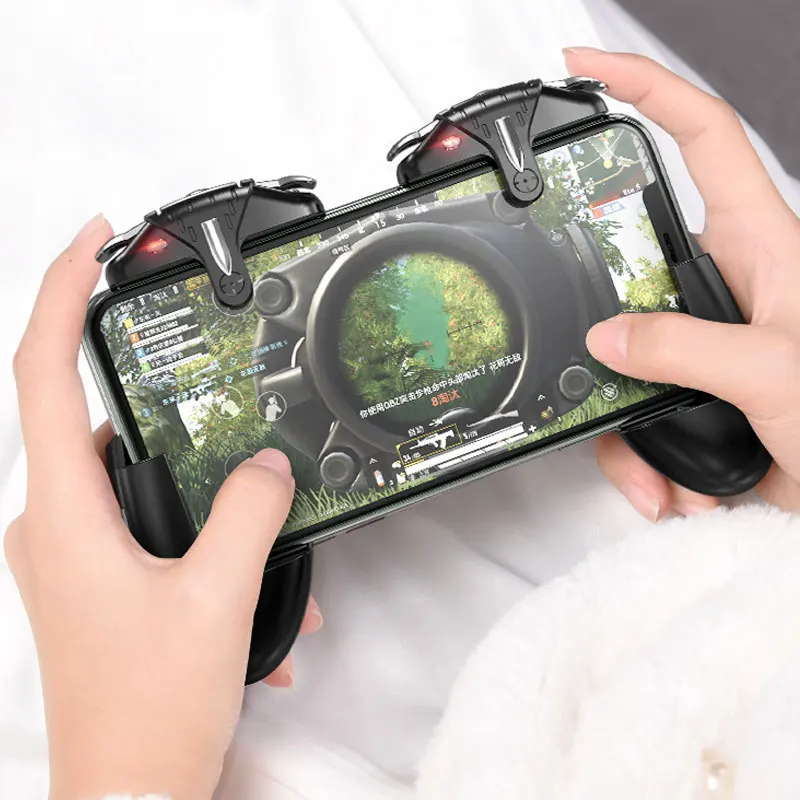 PUBG Mobile Controller Gamepad Joystick 30 Shots Per Second Gaming Trigger L1R1 Aim Fire Button For PUBG Phone Game Pad
PUBG Mobile Controller Gamepad Joystick 30 Shots Per Second Gaming Trigger L1R1 Aim Fire Button For PUBG Phone Game Pad