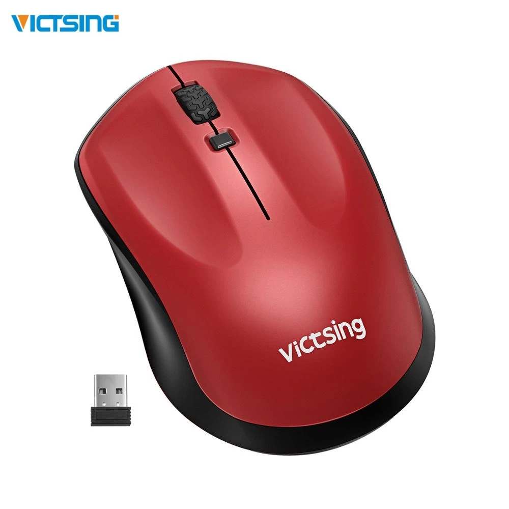 VicTsing Wireless Mouse Full Size Ergonomic Mouse DPI Adjustable Computer Mouse For Windows 10/8/7/VISTA With Independent Switch
VicTsing Wireless Mouse Full Size Ergonomic Mouse DPI Adjustable Computer Mouse For Windows 10/8/7/VISTA With Independent Switch