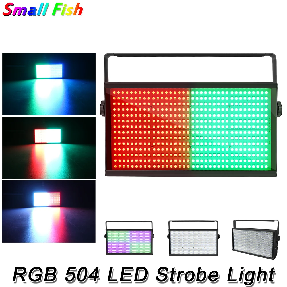 504 LED Strobe Flash Light Sound Control RGB 250W Mixed Flashing Stage Lighting Strobe Effect Lights For Disco Dance Party Bar
504 LED Strobe Flash Light Sound Control RGB 250W Mixed Flashing Stage Lighting Strobe Effect Lights For Disco Dance Party Bar