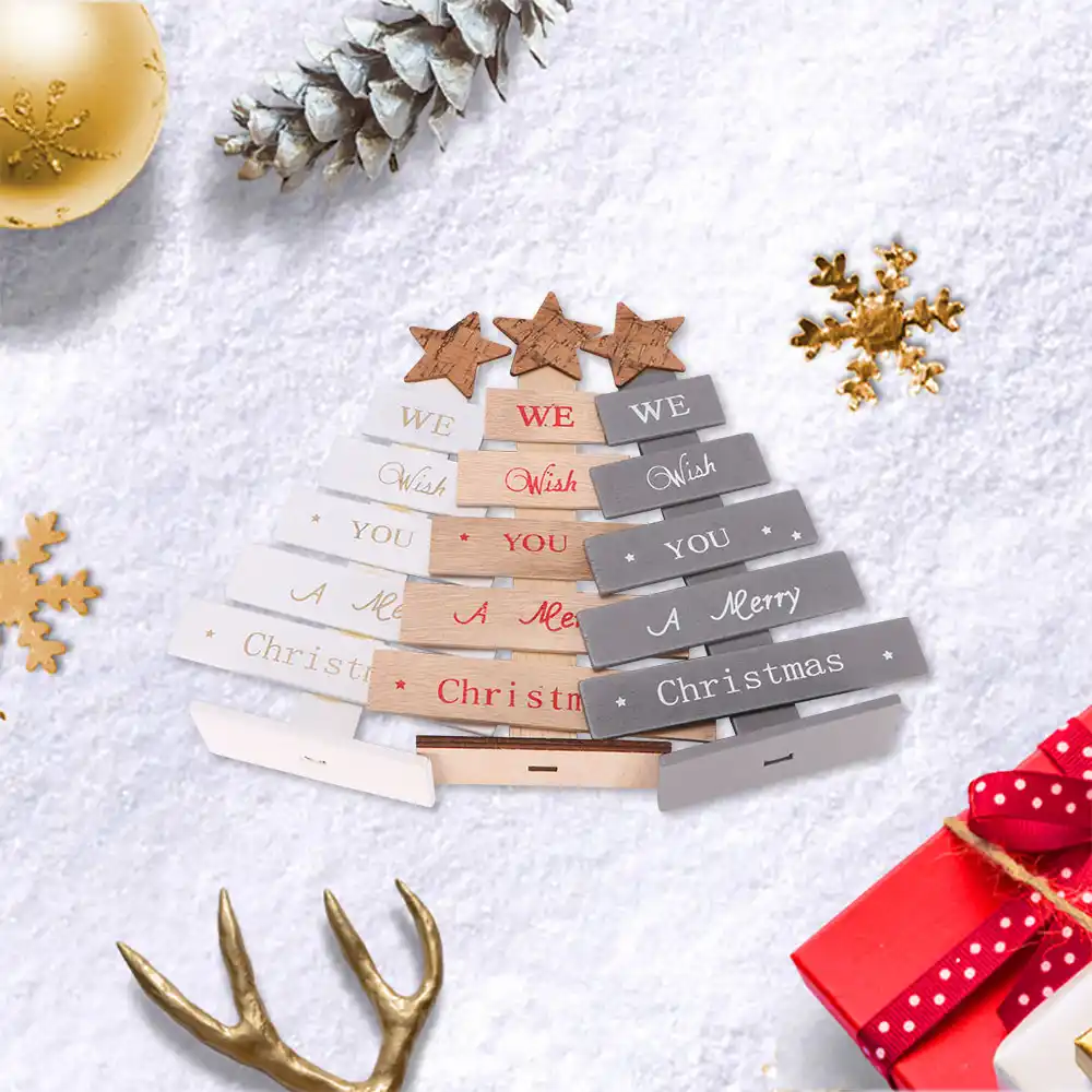 tree desk table decor pendants xmas tree ornaments christmas