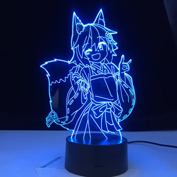 Senko San The Helpful Fox Figure 3d Lamp Nightlight Colors Changing Usb Battery Night Light for Girls Bedroom Decor Light
Senko San The Helpful Fox Figure 3d Lamp Nightlight Colors Changing Usb Battery Night Light for Girls Bedroom Decor Light