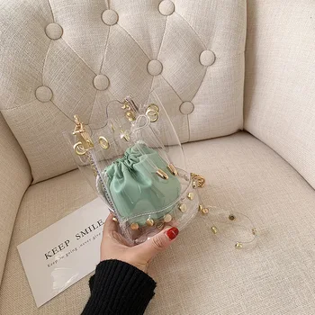 Brand Original Design Women's For Bag 2020 New Fashion Joker Shoulder Messenger Bag Chain Bucket Bag 
Brand Original Design Women's For Bag 2020 New Fashion Joker Shoulder Messenger Bag Chain Bucket Bag