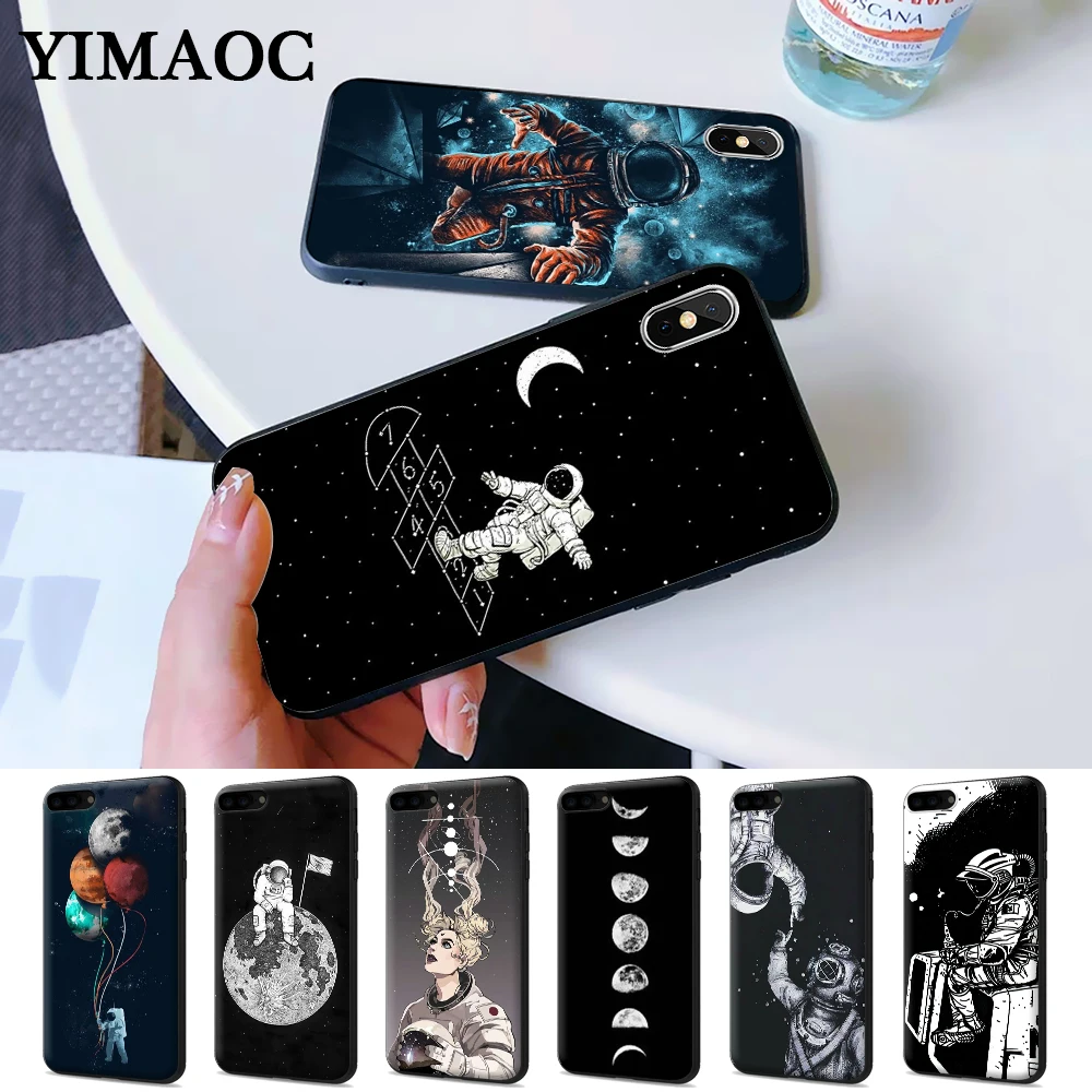 Space Love Moon Astronaut Silicone Case for iPhone 5 5S 6 6S Plus 7 8 X XS Max XR
Space Love Moon Astronaut Silicone Case for iPhone 5 5S 6 6S Plus 7 8 X XS Max XR