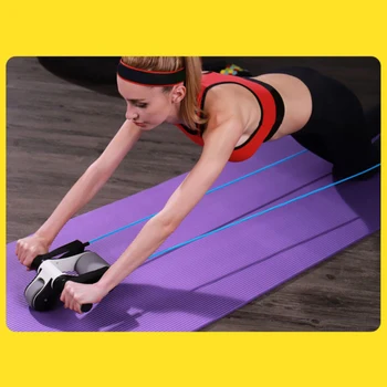 Silent Foldable Abdominal Wheel Roller Trainer Fitness Equipment Gym Home Exercise Body Building Ab roller Belly Core Trainer
Silent Foldable Abdominal Wheel Roller Trainer Fitness Equipment Gym Home Exercise Body Building Ab roller Belly Core Trainer