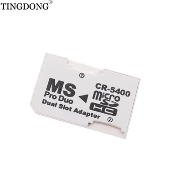 

Memory Card Adapter SDHC Cards Adapter Micro SD/TF to MS PRO Duo for PSP Card CR-5400