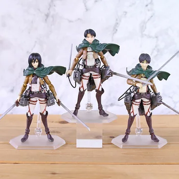 Figma Attack on Titan Eren Jaeger 207 Mikasa Ackerman 203 Levi Ackerman 213 PVC Action Figure Collectible Model Toy
Figma Attack on Titan Eren Jaeger 207 Mikasa Ackerman 203 Levi Ackerman 213 PVC Action Figure Collectible Model Toy