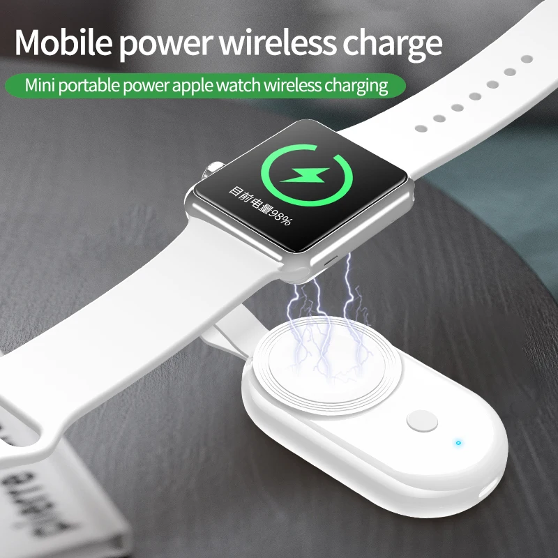 Portable USB Charger for Apple Watch Fast Charging Dock Station Adapter Magnetic Wireless Charger mobile power for iWatch SE 654
Portable USB Charger for Apple Watch Fast Charging Dock Station Adapter Magnetic Wireless Charger mobile power for iWatch SE 654