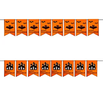 2Pcs Banner Orange Pretty Black Fabric Banner Party Banner Halloween Banner for Halloween Home Party
2Pcs Banner Orange Pretty Black Fabric Banner Party Banner Halloween Banner for Halloween Home Party