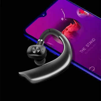 Wireless Bluetooth earphone Business Driving ear hook Bluetooth 5.0 Headsets with Microphone Sports Waterproof earbuds for phone 
Wireless Bluetooth earphone Business Driving ear hook Bluetooth 5.0 Headsets with Microphone Sports Waterproof earbuds for phone