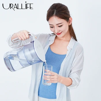 Urallife Filter Kettle Multiple Efficient Filtering Sodium Free Water Filter For Smart Home LED Light Reminder Water Bottle
Urallife Filter Kettle Multiple Efficient Filtering Sodium Free Water Filter For Smart Home LED Light Reminder Water Bottle