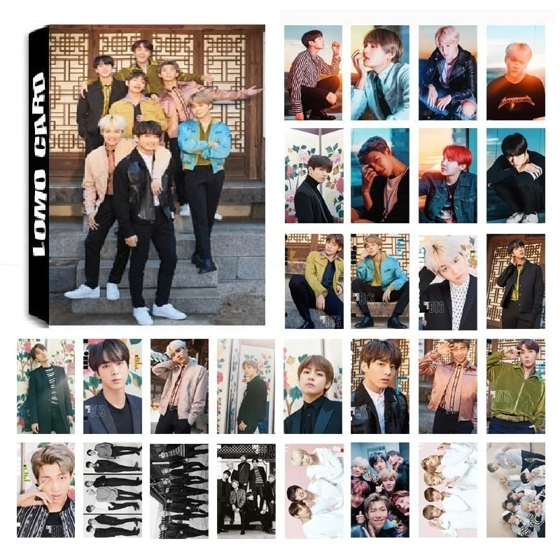 30pcs/set Kpop Bangtan Boys Magazine Photo Card Pvc Cards Self Made Lomo Card Photocard
30pcs/set Kpop Bangtan Boys Magazine Photo Card Pvc Cards Self Made Lomo Card Photocard