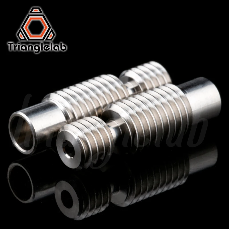 trianglelab NEW high quality GRADE5 V6 titanium alloy heat break for E3D V6 HOTEND heater block 1.75MM Filament Smooth
trianglelab NEW high quality GRADE5 V6 titanium alloy heat break for E3D V6 HOTEND heater block 1.75MM Filament Smooth