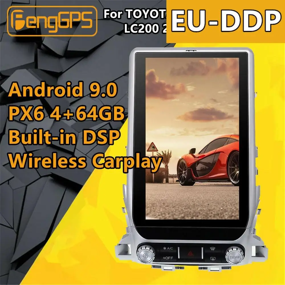 G6 Android 11 For TOYOTA LAND CRUISER LC200 2016 - 2020 Car Multimedia Player Radio Audio Stereo Recorder Screen GPS Head unit
G6 Android 11 For TOYOTA LAND CRUISER LC200 2016 - 2020 Car Multimedia Player Radio Audio Stereo Recorder Screen GPS Head unit