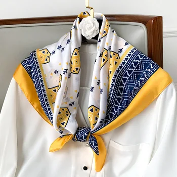 2020 Fashion 70*70cm Square Women Ethnic Scarves Silk Scarf Office Ladies Hair Neck Headband Foulards Headcloth Muslim Headscarf
2020 Fashion 70*70cm Square Women Ethnic Scarves Silk Scarf Office Ladies Hair Neck Headband Foulards Headcloth Muslim Headscarf