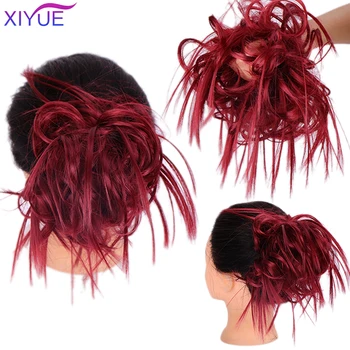 Messy Bun Tousled Chignon Hair Extensions Synthetic Hair Bun Curly Elastic Messy Fake Hair Accessories for Girls
Messy Bun Tousled Chignon Hair Extensions Synthetic Hair Bun Curly Elastic Messy Fake Hair Accessories for Girls