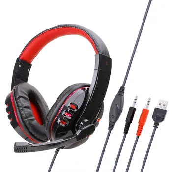 Wired Headphones LED Light Headset Gaming Earphone SY733 For Computer With Microphone Auriculares Con Cable For PC
Wired Headphones LED Light Headset Gaming Earphone SY733 For Computer With Microphone Auriculares Con Cable For PC