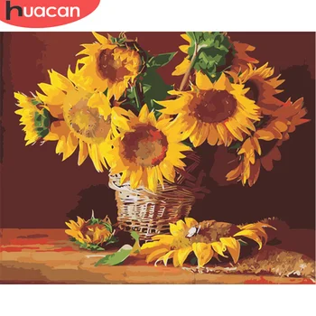 HUACAN Pictures By Number Sunflower Kits Home Decor DIY Paint By Number For Adults Drawing On Canvas HandPainted Art Gift
HUACAN Pictures By Number Sunflower Kits Home Decor DIY Paint By Number For Adults Drawing On Canvas HandPainted Art Gift