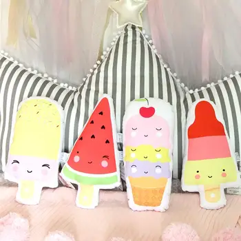 Lovely Home Cushion Colorful Ice Cream Chair Cushions Child Soft Stuffed Toy Office Decoration Baby Birthday Gifts 
Lovely Home Cushion Colorful Ice Cream Chair Cushions Child Soft Stuffed Toy Office Decoration Baby Birthday Gifts