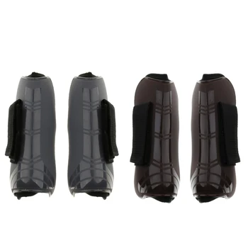 2 Piece Open Front Horse Exercise Boots, Equestrian SportsTendon Boot Set for Horses Pony PU Shell And Neoprene Lining
2 Piece Open Front Horse Exercise Boots, Equestrian SportsTendon Boot Set for Horses Pony PU Shell And Neoprene Lining