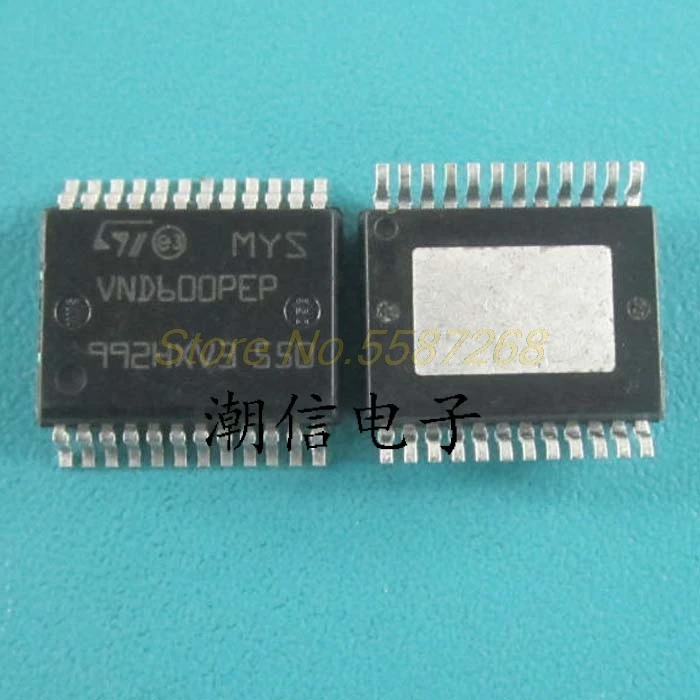 1pcs VND600PEP automotive engine power switch distribution driver chip VND600 SSOP24 Performance Chip, on-board Computer chip