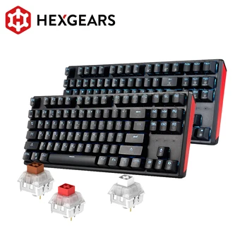 HEXGEARS Mechanical Keyboard gaming Hot-swappable Switch Russian 87 Key Waterproof Kailh BOX Switch Keyboard Custom macro GK12
HEXGEARS Mechanical Keyboard gaming Hot-swappable Switch Russian 87 Key Waterproof Kailh BOX Switch Keyboard Custom macro GK12