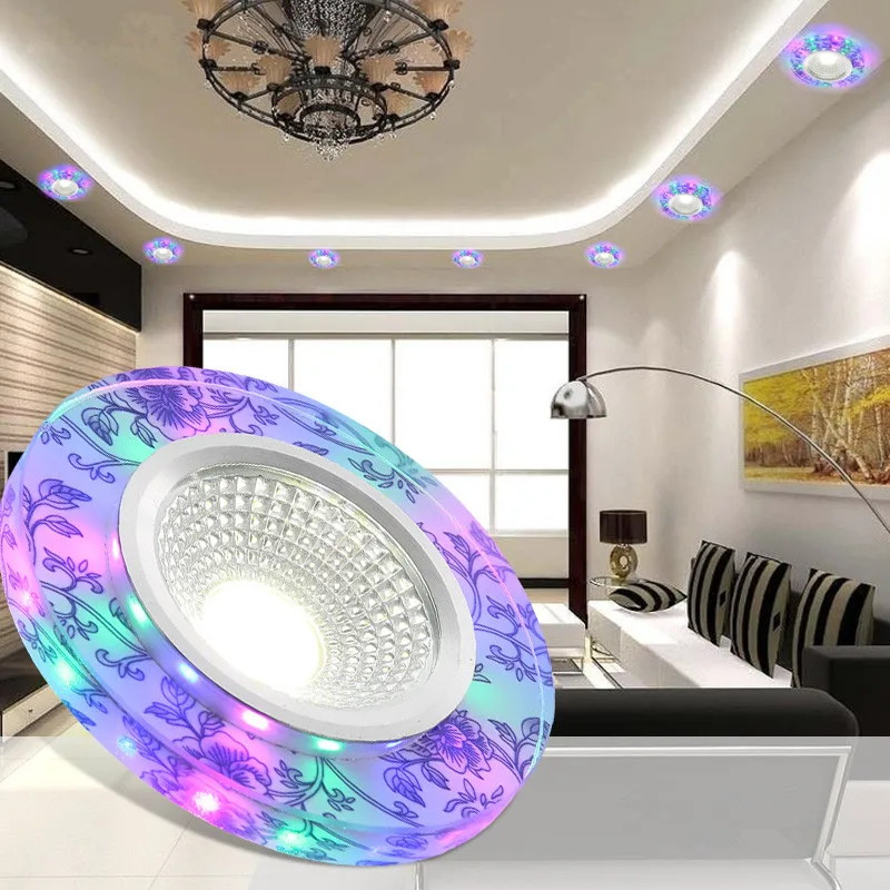 COB LED Downlight Colorful Panel Light 3W 110V 220V 230V Recessed Fixture For Halogen Lamp Decoration Spot lights
COB LED Downlight Colorful Panel Light 3W 110V 220V 230V Recessed Fixture For Halogen Lamp Decoration Spot lights