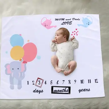 Newborn Baby Cartoon Printed Blanket Infants Growth Record Milestone Photography Prop Backdrop Cloth Swaddling Background
Newborn Baby Cartoon Printed Blanket Infants Growth Record Milestone Photography Prop Backdrop Cloth Swaddling Background